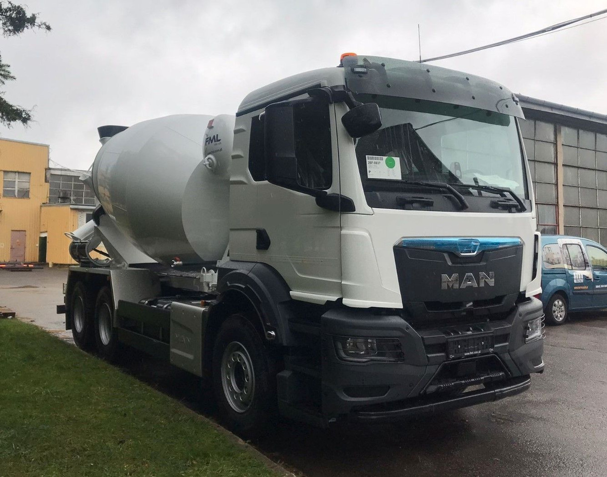 MAN TGS 33.400 6x4 EURO2 FML 9 M3 - Camion malaxeur: photos 1 MAN TGS 33.400 6x4 EURO2 FML 9 M3 - Camion malaxeur: photos 1