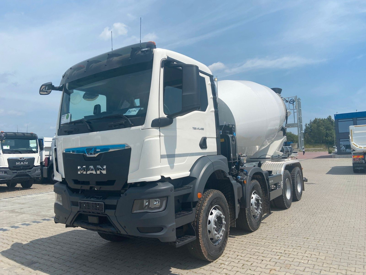 MAN TGS 41.480 RETARDER GSR WECHSELSYSTEM - Camion malaxeur: photos 3 MAN TGS 41.480 RETARDER GSR WECHSELSYSTEM - Camion malaxeur: photos 3
