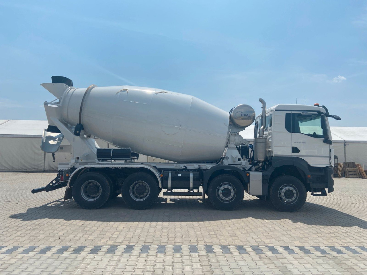 MAN TGS 41.480 RETARDER GSR WECHSELSYSTEM - Camion malaxeur: photos 4 MAN TGS 41.480 RETARDER GSR WECHSELSYSTEM - Camion malaxeur: photos 4