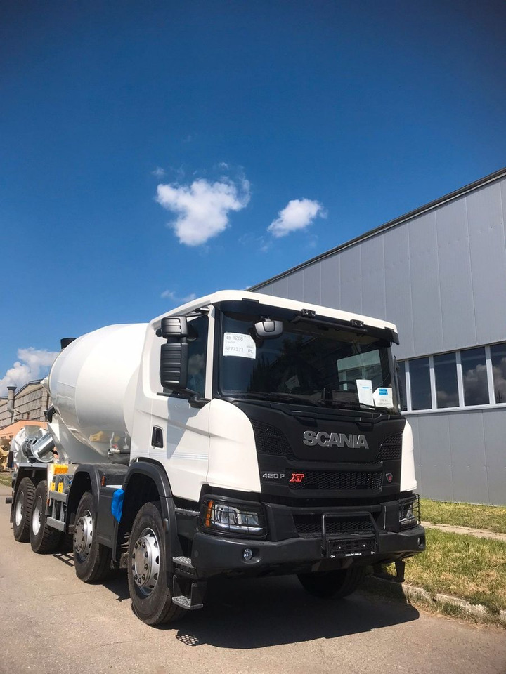 Scania P420 8X4 FML 9 M3 HARDOX - Camion malaxeur: photos 5 Scania P420 8X4 FML 9 M3 HARDOX - Camion malaxeur: photos 5