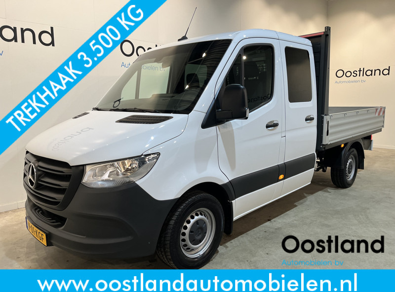 Mercedes-Benz Sprinter 315 CDI L2 RWD DC Dubbel Cabine Open Laadbak / Euro 6 / Trekhaak 3500 KG / Airco / 12.000 KM !! / BPM VRIJ !! - Utilitaire plateau, Utilitaire double cabine: photos 1 Mercedes-Benz Sprinter 315 CDI L2 RWD DC Dubbel Cabine Open Laadbak / Euro 6 / Trekhaak 3500 KG / Airco / 12.000 KM !! / BPM VRIJ !! - Utilitaire plateau, Utilitaire double cabine: photos 1