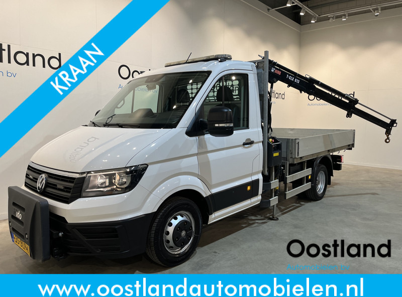 Volkswagen Crafter Crafter 50 TDI 180 PK Open Laadbak / Hiab Kraan / Euro 6 / Airco / Trekhaak 3500 KG / Cruise Control / CarPlay / 51.000 KM !! C-Rijbewijs !! - Utilitaire plateau, Camion grue: photos 1 Volkswagen Crafter Crafter 50 TDI 180 PK Open Laadbak / Hiab Kraan / Euro 6 / Airco / Trekhaak 3500 KG / Cruise Control / CarPlay / 51.000 KM !! C-Rijbewijs !! - Utilitaire plateau, Camion grue: photos 1