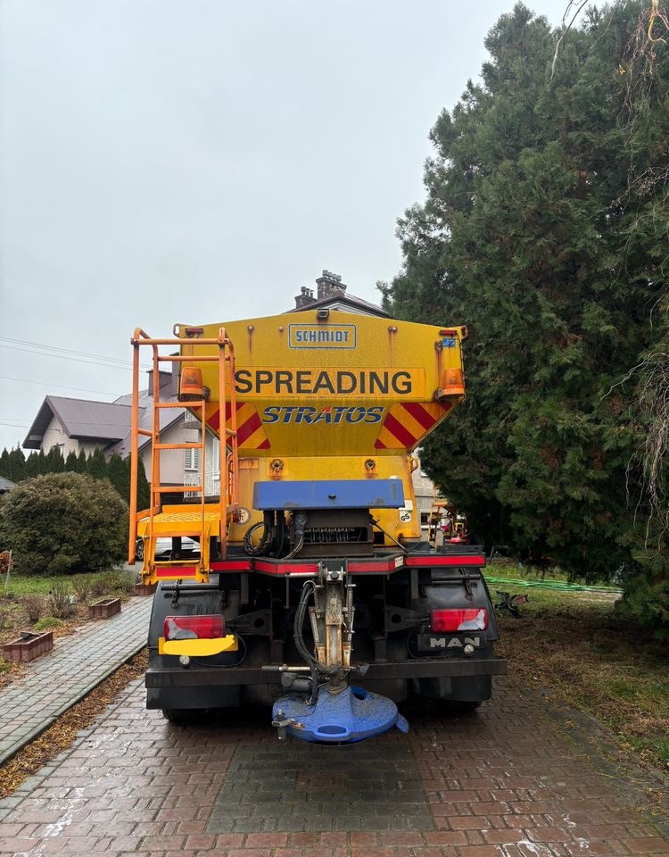 Véhicule de voirie/ Spécial, Camion MAN TGM 26.290 6X4 SCHMIDT STARTOS II PIASKARKA PŁUG: photos 6