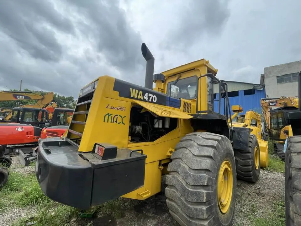 Komatsu WA470 - Chargeuse sur pneus: photos 3 Komatsu WA470 - Chargeuse sur pneus: photos 3