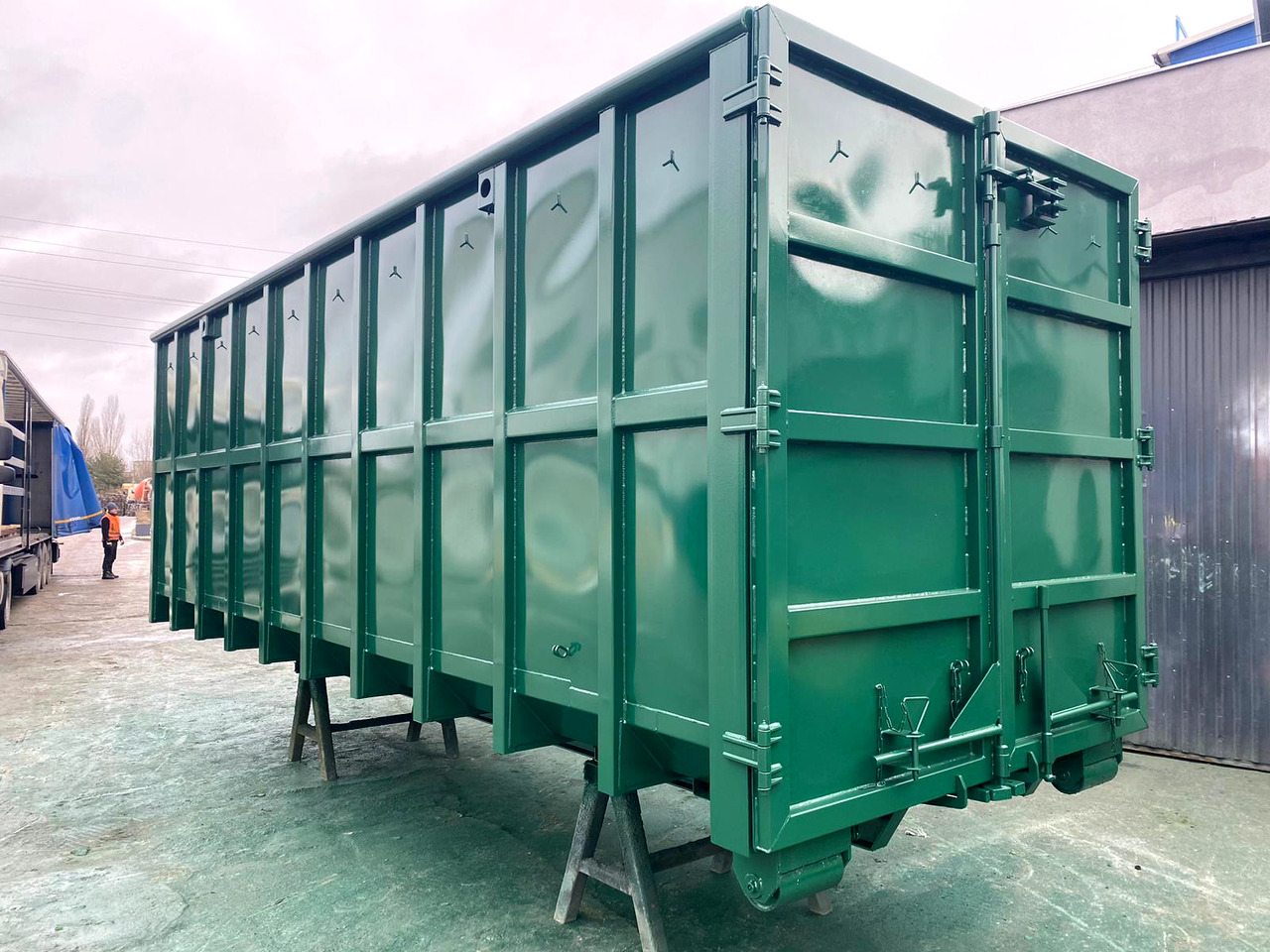 Benne ampliroll pour transport de bois neuf Metal-K Kontener/Abrollcontainer KP40S: photos 7