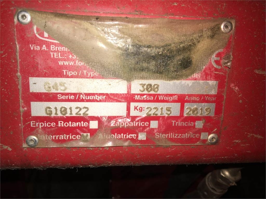 Forigo G45-300 - Outils du sol: photos 4 Forigo G45-300 - Outils du sol: photos 4