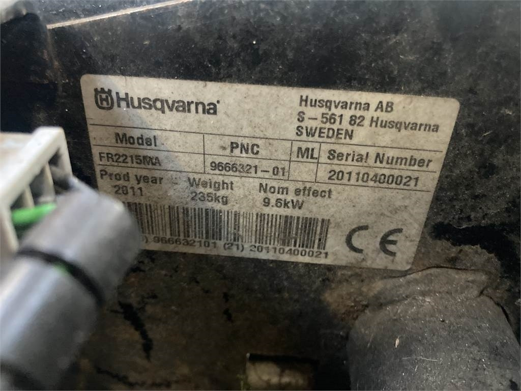 Jonsered FR2215MA - Tracteur communal: photos 3 Jonsered FR2215MA - Tracteur communal: photos 3