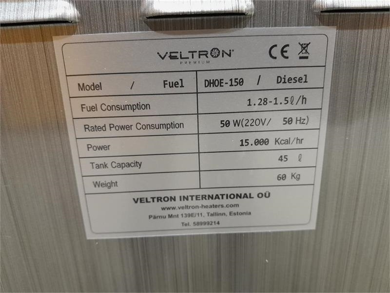 - - - VeLTRON HEATER - Réchauffeur de construction: photos 2 - - - VeLTRON HEATER - Réchauffeur de construction: photos 2