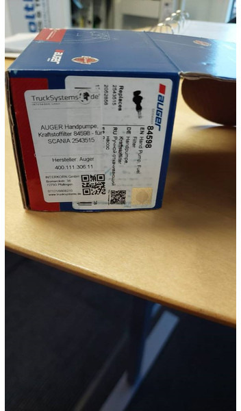 Auger håndfødepumpe Scania diesel pump OE 2543515 - Système électrique pour Remorque: photos 3 Auger håndfødepumpe Scania diesel pump OE 2543515 - Système électrique pour Remorque: photos 3