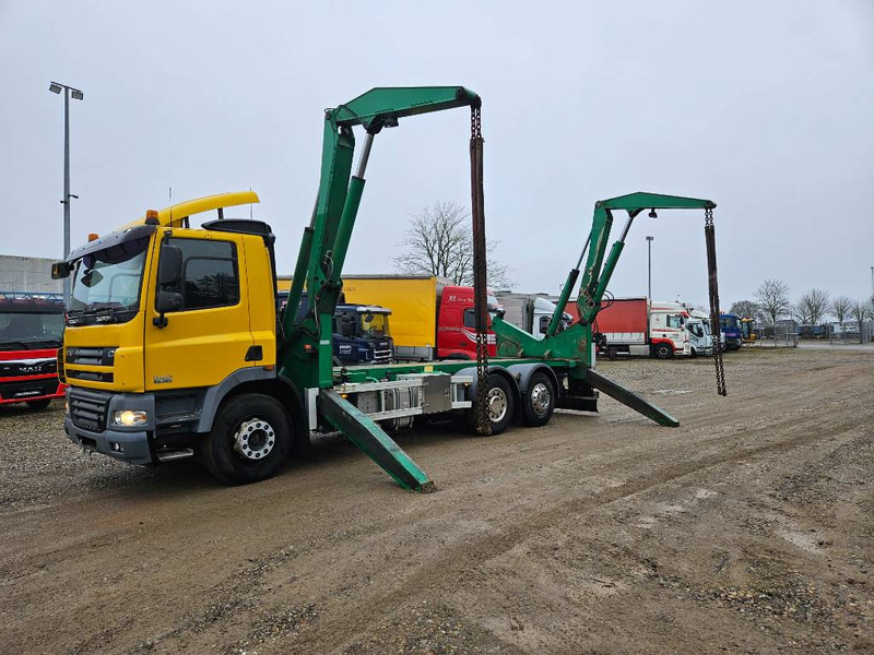 Camion grue DAF CF 85.360 / Hammer / Sideloader / side loader: photos 1