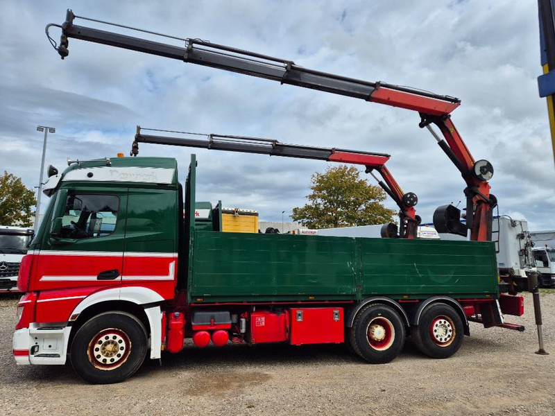 Mercedes-Benz Actros 2551/6x2 // Palfinger 16002 B // 2 x trucks - Camion grue: photos 4 Mercedes-Benz Actros 2551/6x2 // Palfinger 16002 B // 2 x trucks - Camion grue: photos 4