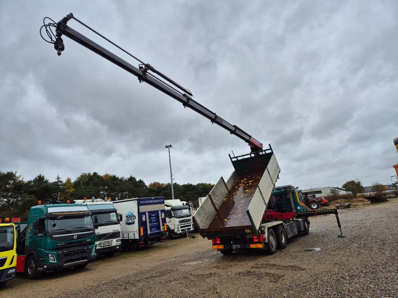 Scania P450 6x2/4 // HMF 2620 K5 // 3-way tip - Camion grue: photos 5 Scania P450 6x2/4 // HMF 2620 K5 // 3-way tip - Camion grue: photos 5