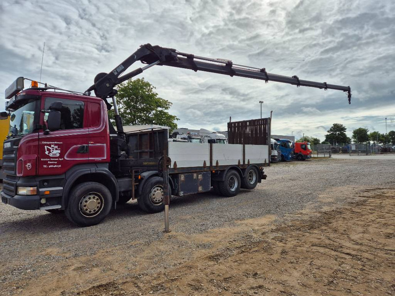 Scania R480 8x2/4 // Hiab 244 EP-5 // Hyd - ramp - Camion grue: photos 1 Scania R480 8x2/4 // Hiab 244 EP-5 // Hyd - ramp - Camion grue: photos 1