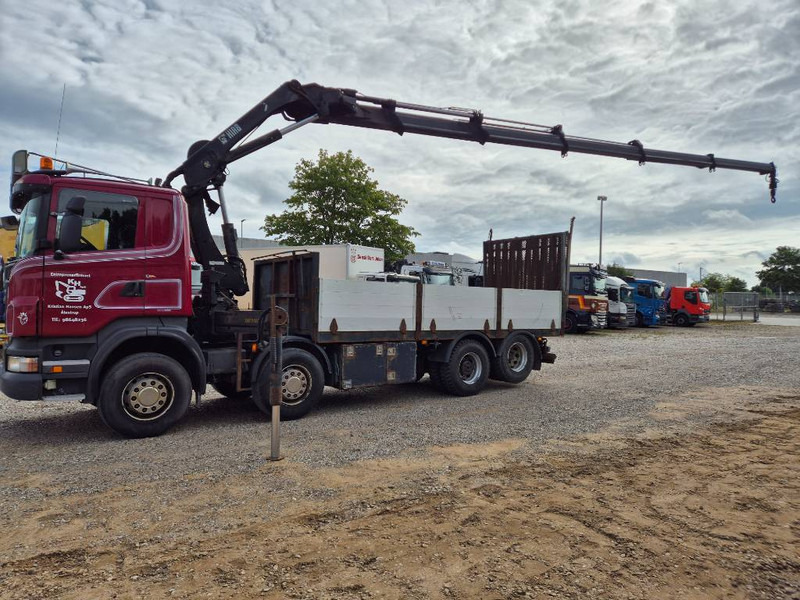Scania R480 8x2/4 // Hiab 244 EP-5 // Hyd - ramp - Camion grue: photos 1 Scania R480 8x2/4 // Hiab 244 EP-5 // Hyd - ramp - Camion grue: photos 1