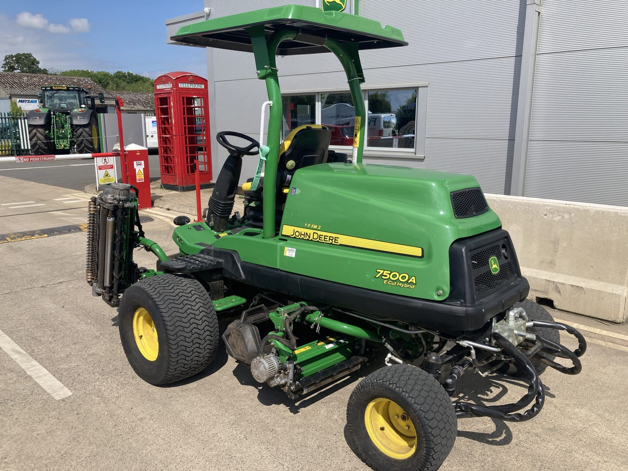 John Deere 7500AE fairway mower - Motofaucheuse: photos 3 John Deere 7500AE fairway mower - Motofaucheuse: photos 3