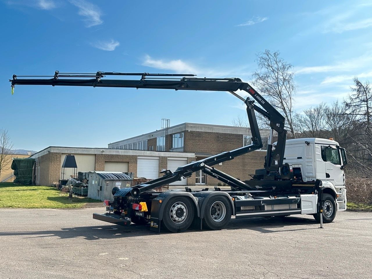 MAN TGS 26.470 6x2 Abrollkipper + Kran Hiab 228-4 - Camion ampliroll, Camion grue: photos 5 MAN TGS 26.470 6x2 Abrollkipper + Kran Hiab 228-4 - Camion ampliroll, Camion grue: photos 5
