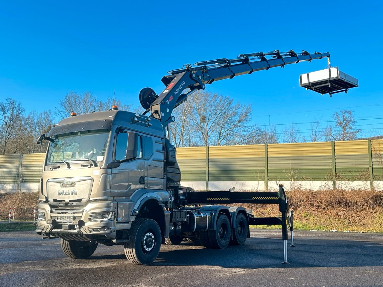Crédit-bail de  MAN TGS 26.520 6x6 Kran HIAB X-HIPRO 548E-8 MAN TGS 26.520 6x6 Kran HIAB X-HIPRO 548E-8: photos 13