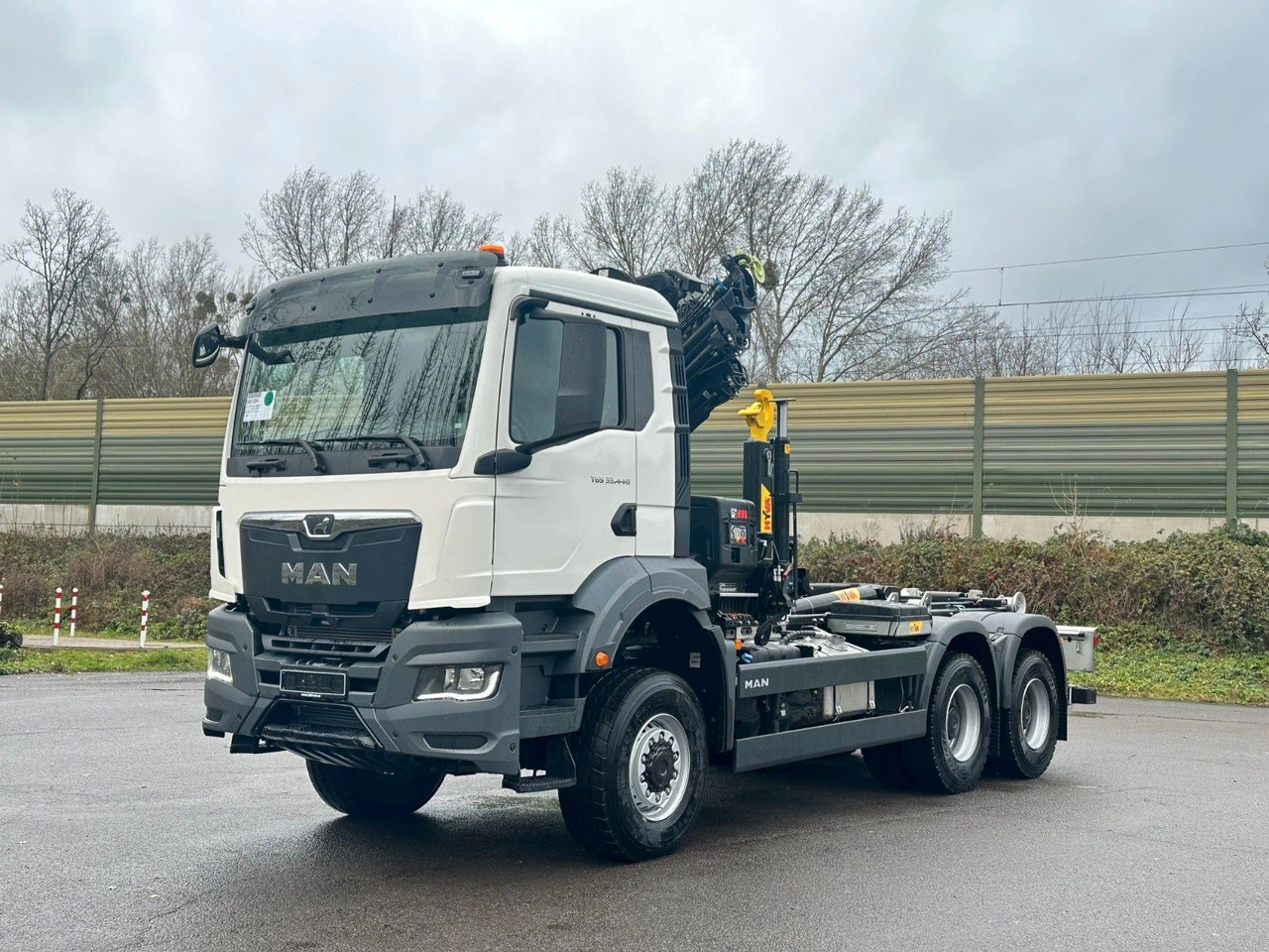 Crédit-bail de  MAN TGS 33.440 6x6 BB Abrollkipper+Kran Hiab 228-6 MAN TGS 33.440 6x6 BB Abrollkipper+Kran Hiab 228-6: photos 8