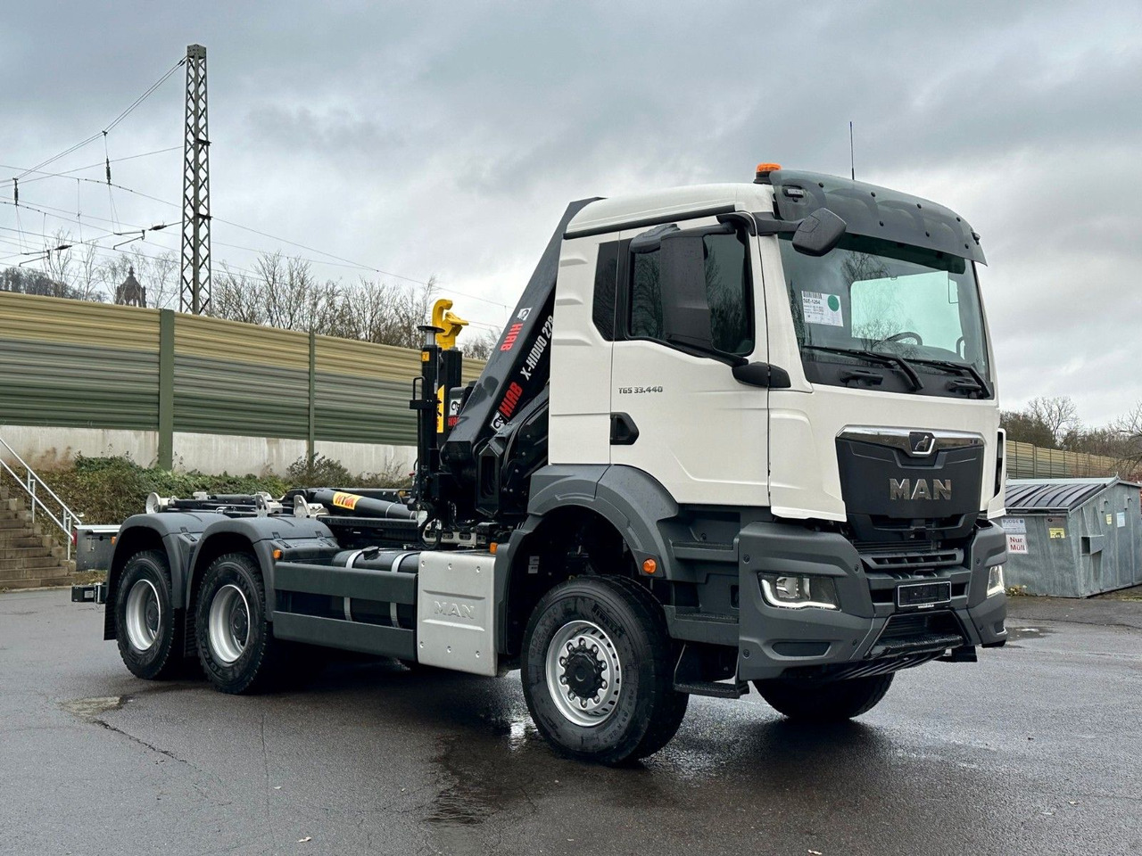 Crédit-bail de  MAN TGS 33.440 6x6 BB Abrollkipper+Kran Hiab 228-6 MAN TGS 33.440 6x6 BB Abrollkipper+Kran Hiab 228-6: photos 18