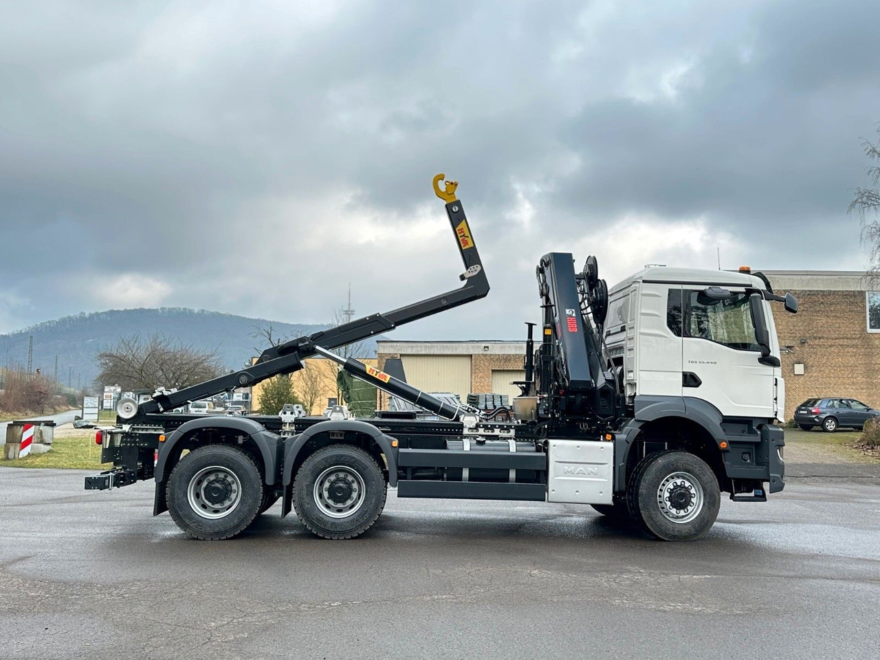 Crédit-bail de  MAN TGS 33.440 6x6 BB Abrollkipper+Kran Hiab 228-6 MAN TGS 33.440 6x6 BB Abrollkipper+Kran Hiab 228-6: photos 17