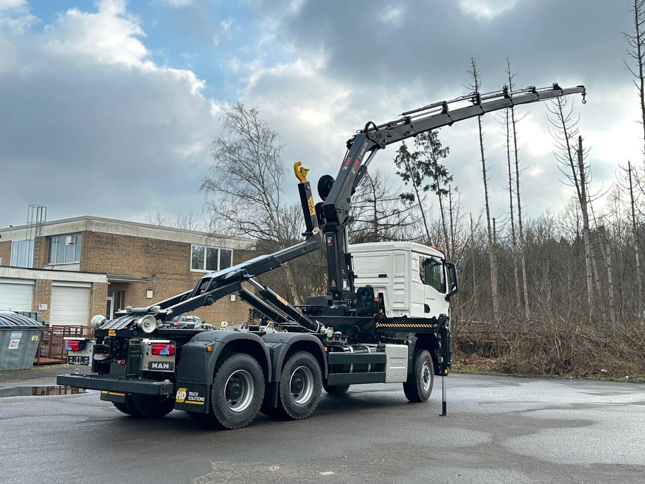 Crédit-bail de  MAN TGS 33.440 6x6 BB Abrollkipper+Kran Hiab 228-6 MAN TGS 33.440 6x6 BB Abrollkipper+Kran Hiab 228-6: photos 6