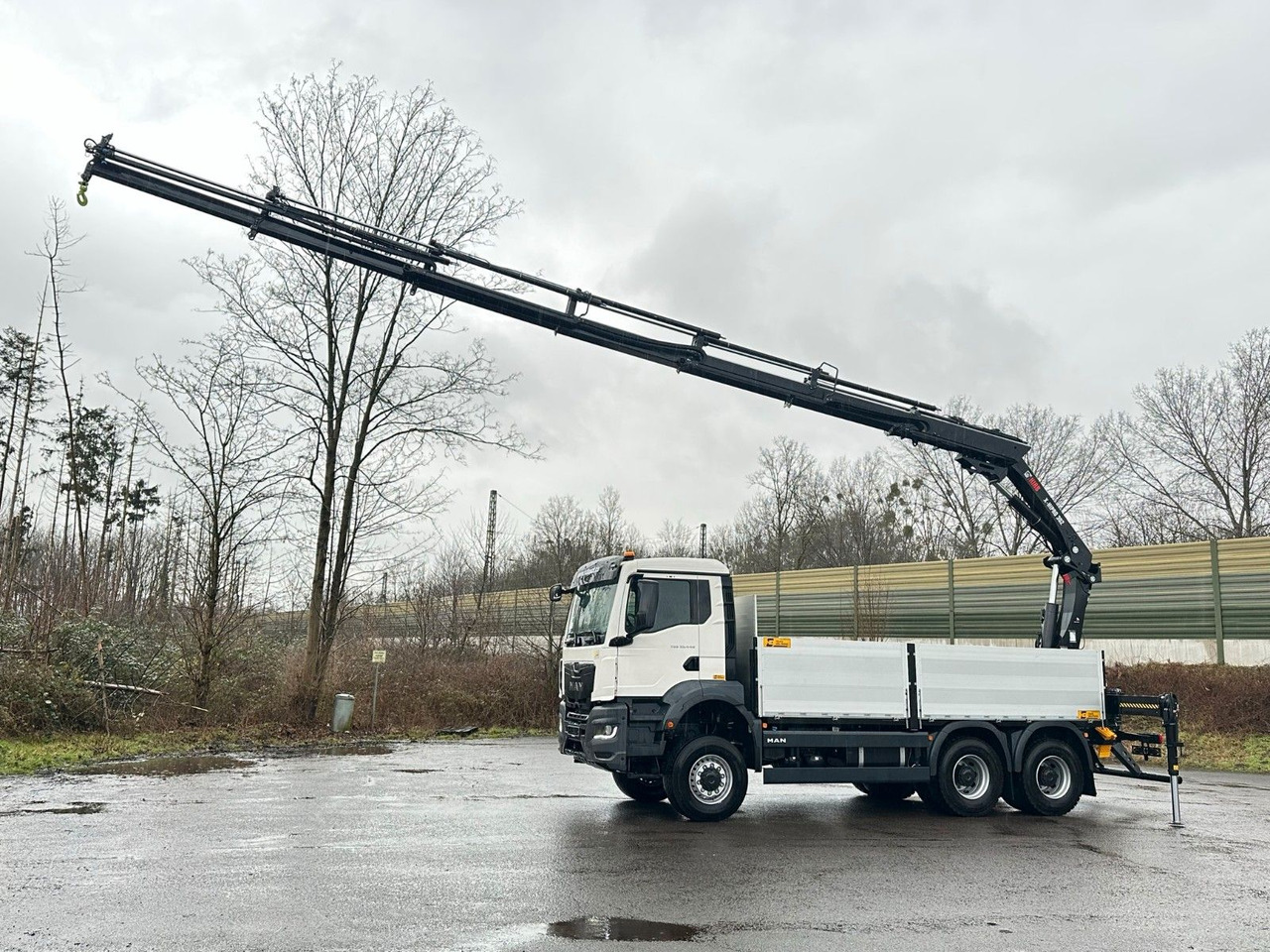 MAN TGS 33.440 6x6 Kran HIAB X-HiPro 302 E 6 - Camion grue: photos 1 MAN TGS 33.440 6x6 Kran HIAB X-HiPro 302 E 6 - Camion grue: photos 1