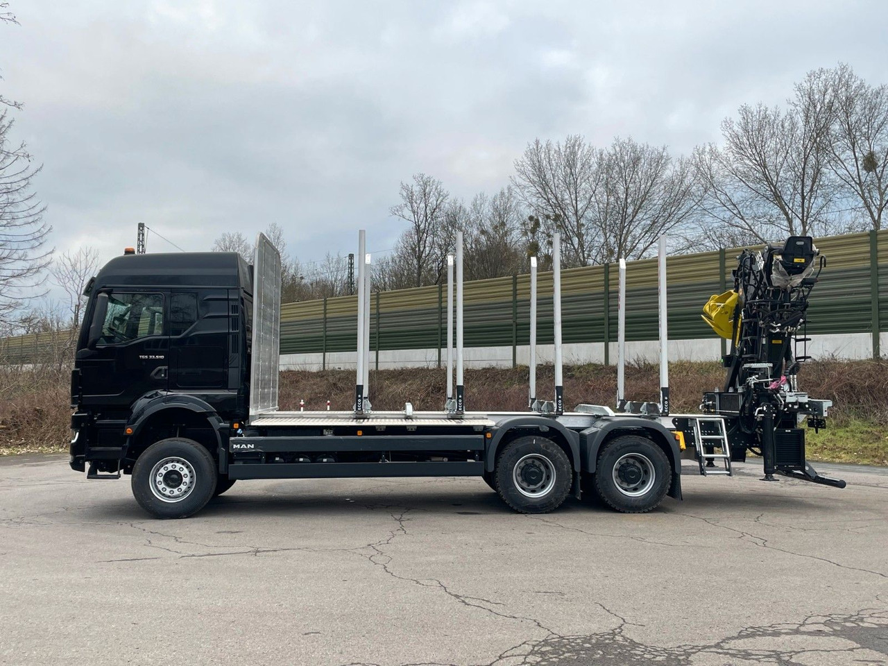 MAN TGS 33.510 6X4 BL Euro6e LogLift 165Z - Camion grumier, Camion grue: photos 4 MAN TGS 33.510 6X4 BL Euro6e LogLift 165Z - Camion grumier, Camion grue: photos 4