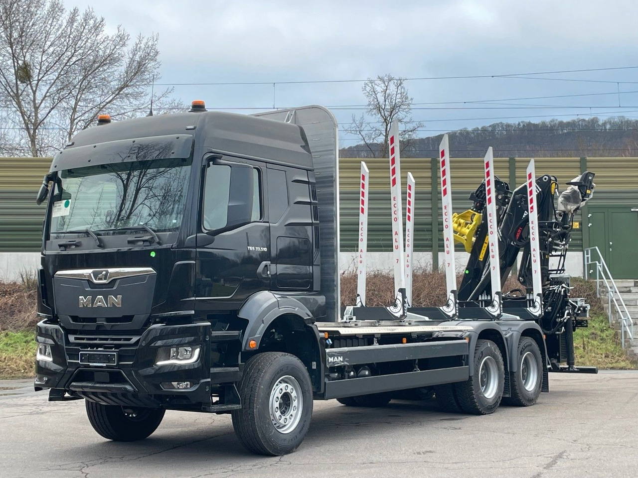 MAN TGS 33.510 6X4 BL Euro6e LogLift 165Z - Camion grumier, Camion grue: photos 2 MAN TGS 33.510 6X4 BL Euro6e LogLift 165Z - Camion grumier, Camion grue: photos 2