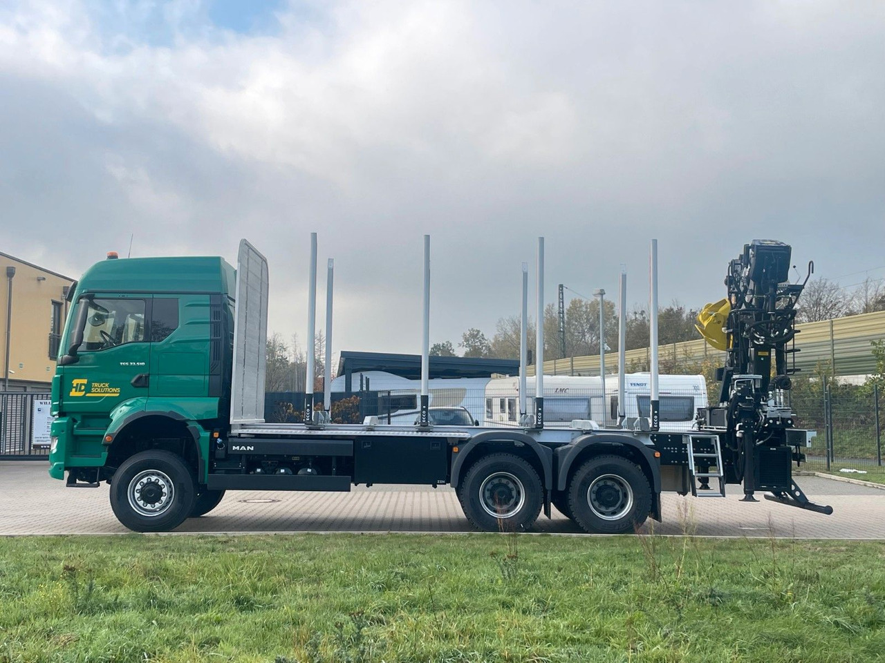 MAN TGS 33.520 6X6 Euro6e Loglift 165 Z Retarder - Camion grumier, Camion grue: photos 3 MAN TGS 33.520 6X6 Euro6e Loglift 165 Z Retarder - Camion grumier, Camion grue: photos 3