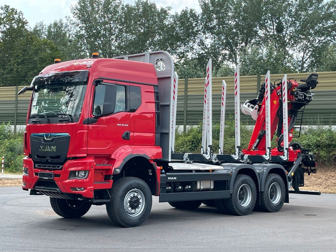 MAN TGS 33.520 6X6 Euro6e Radstand 3900mm EPSILON - Camion grumier, Camion grue: photos 2 MAN TGS 33.520 6X6 Euro6e Radstand 3900mm EPSILON - Camion grumier, Camion grue: photos 2