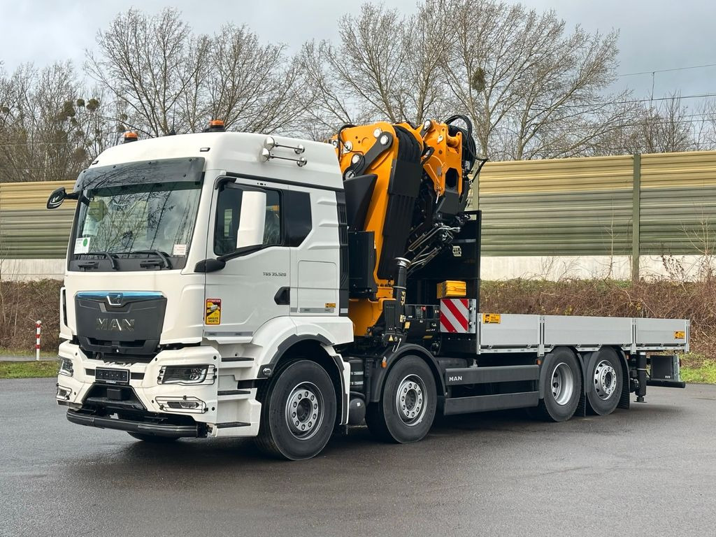 MAN TGS 35.520 8X2 Hiab EFFER 955-8s +Jib 6s - Camion plateau, Camion grue: photos 3 MAN TGS 35.520 8X2 Hiab EFFER 955-8s +Jib 6s - Camion plateau, Camion grue: photos 3