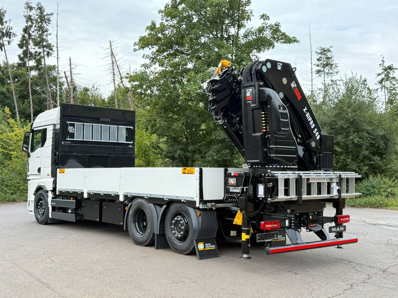MAN TGX 26.520 TG3 Retarder / 6X2 Hiab 548 E 8 - Camion grue: photos 5 MAN TGX 26.520 TG3 Retarder / 6X2 Hiab 548 E 8 - Camion grue: photos 5