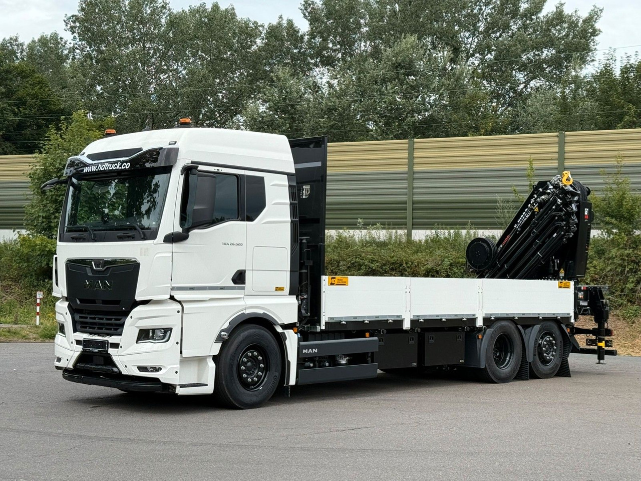 MAN TGX 26.520 TG3 Retarder / 6X2 Hiab 548 E 8 - Camion grue: photos 2 MAN TGX 26.520 TG3 Retarder / 6X2 Hiab 548 E 8 - Camion grue: photos 2