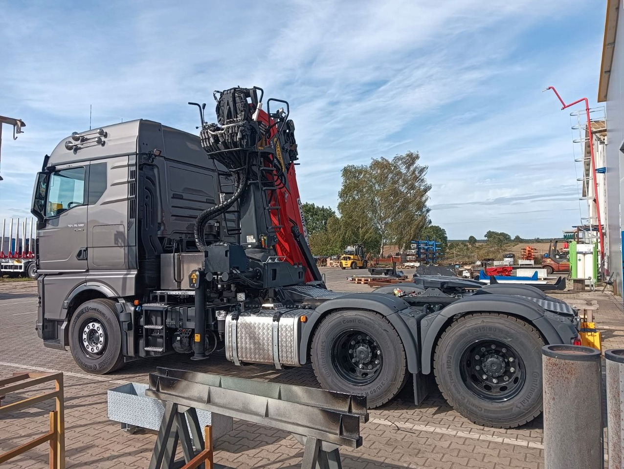 MAN TGX 26.580 6x4 LANGHOLZ EPSILON TZ 17 - Camion grumier, Camion grue: photos 3 MAN TGX 26.580 6x4 LANGHOLZ EPSILON TZ 17 - Camion grumier, Camion grue: photos 3