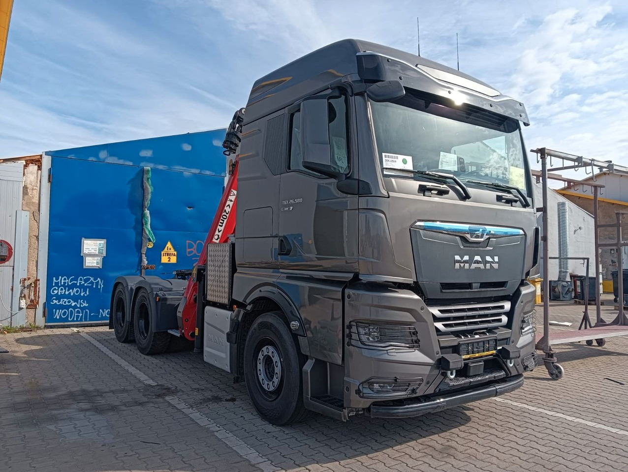 MAN TGX 26.580 6x4 LANGHOLZ EPSILON TZ 17 - Camion grumier, Camion grue: photos 4 MAN TGX 26.580 6x4 LANGHOLZ EPSILON TZ 17 - Camion grumier, Camion grue: photos 4