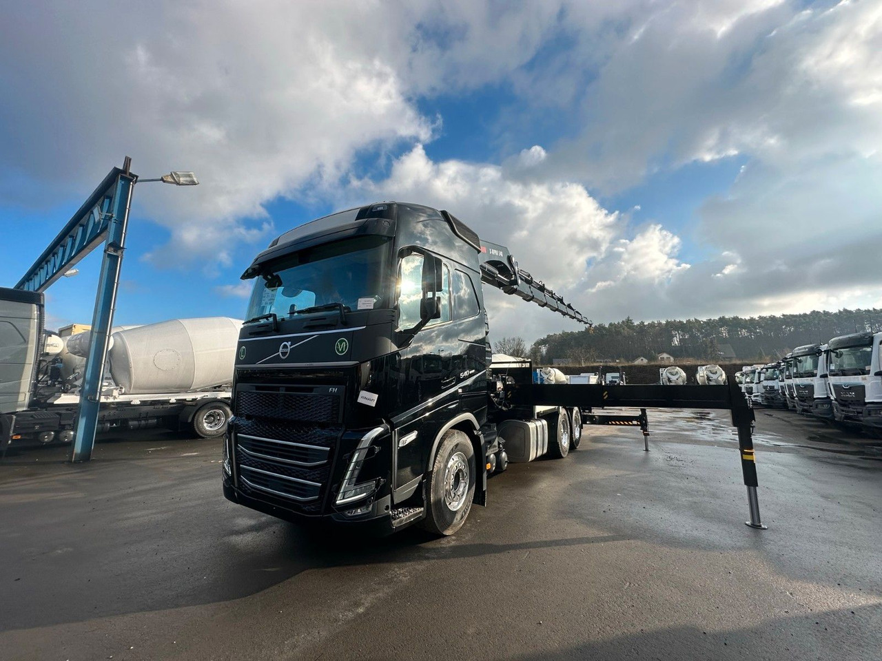Volvo FH 540 6x4 Euro6e HIAB X-HIPRO 548 E 8 - Camion plateau, Camion grue: photos 4 Volvo FH 540 6x4 Euro6e HIAB X-HIPRO 548 E 8 - Camion plateau, Camion grue: photos 4