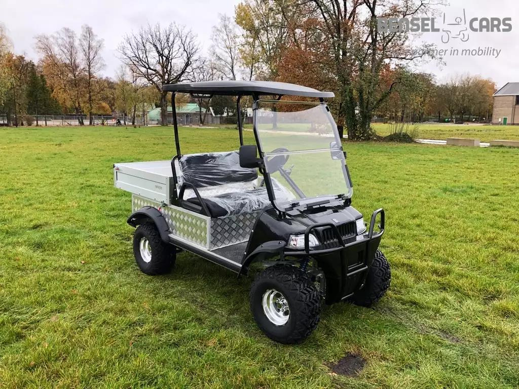 Bensel BSN700 2 Persoons Golfkar met Laadbak Nieuw - Voiturette de golf: photos 1 Bensel BSN700 2 Persoons Golfkar met Laadbak Nieuw - Voiturette de golf: photos 1