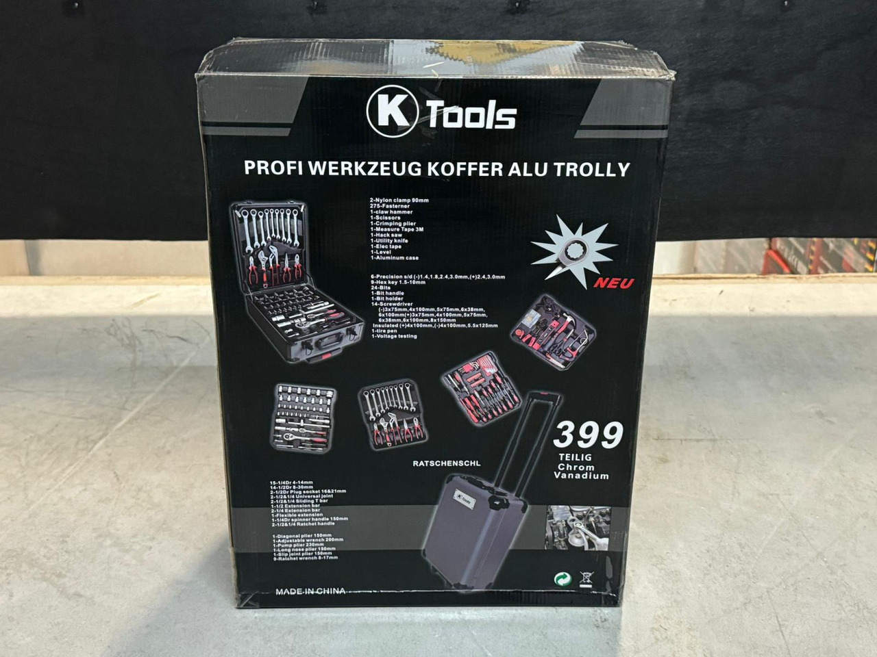 KTools gereedschapskoffer 399PCS - Équipement de garage: photos 4 KTools gereedschapskoffer 399PCS - Équipement de garage: photos 4