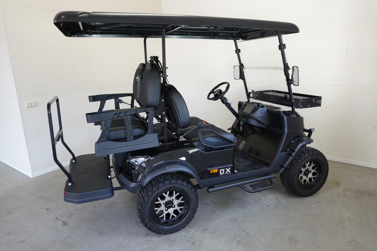 OX KG4 4-Zits Golfkar Zwart Nieuw - Voiturette de golf: photos 3 OX KG4 4-Zits Golfkar Zwart Nieuw - Voiturette de golf: photos 3