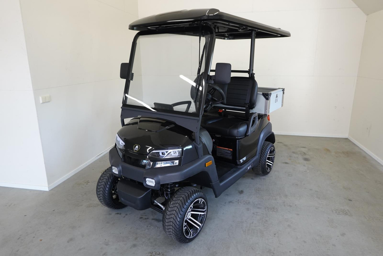 OX ZG2L 2-zits Golfkar met Laadbak Zwart Nieuw - Voiturette de golf: photos 1 OX ZG2L 2-zits Golfkar met Laadbak Zwart Nieuw - Voiturette de golf: photos 1
