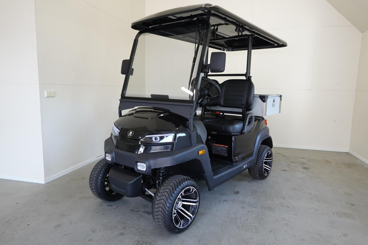 OX ZG2L 2-zits Golfkar met Laadbak Zwart Nieuw - Voiturette de golf: photos 2 OX ZG2L 2-zits Golfkar met Laadbak Zwart Nieuw - Voiturette de golf: photos 2