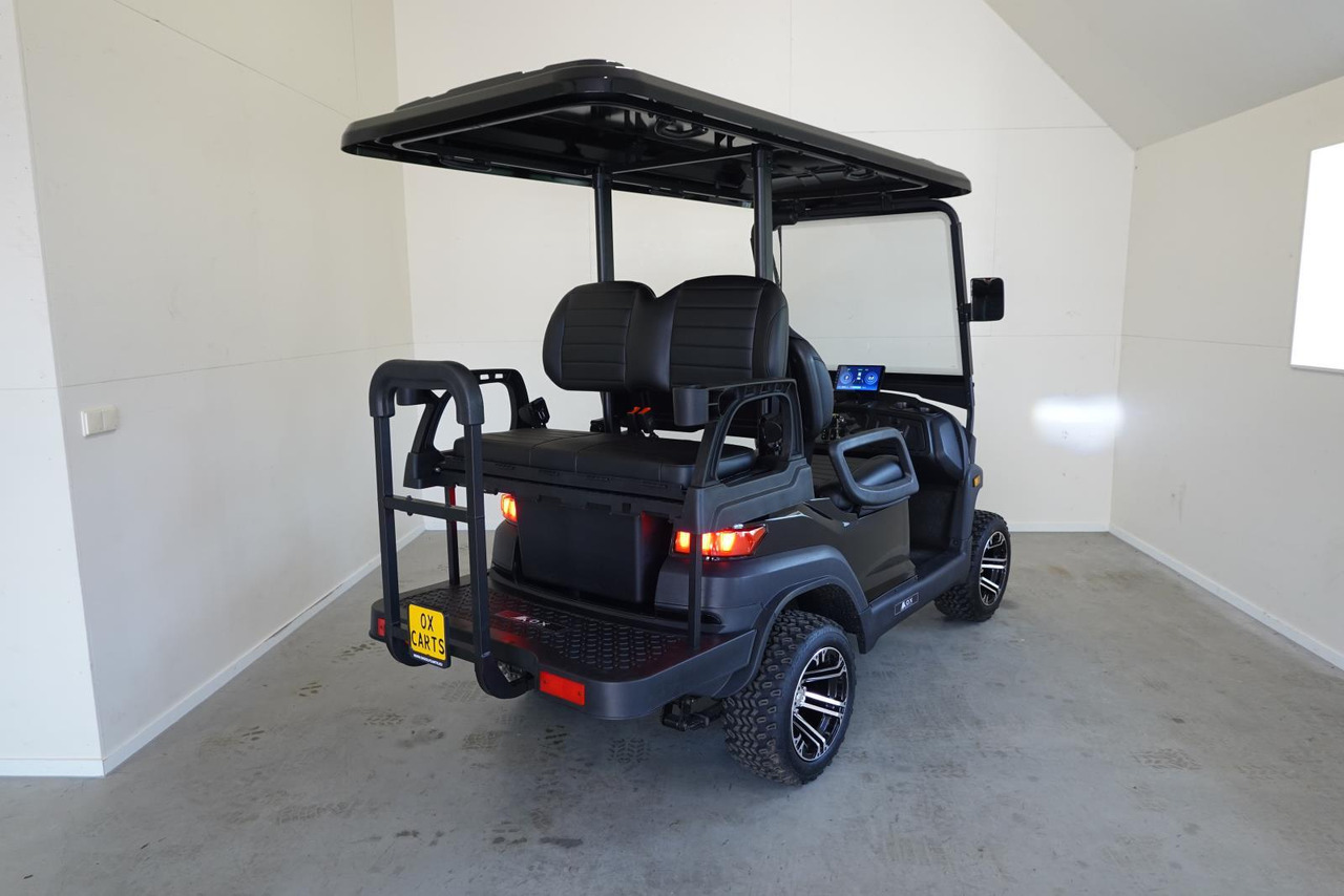 OX ZG4 4-zits Golfkar Zwart Nieuw - Voiturette de golf: photos 2 OX ZG4 4-zits Golfkar Zwart Nieuw - Voiturette de golf: photos 2