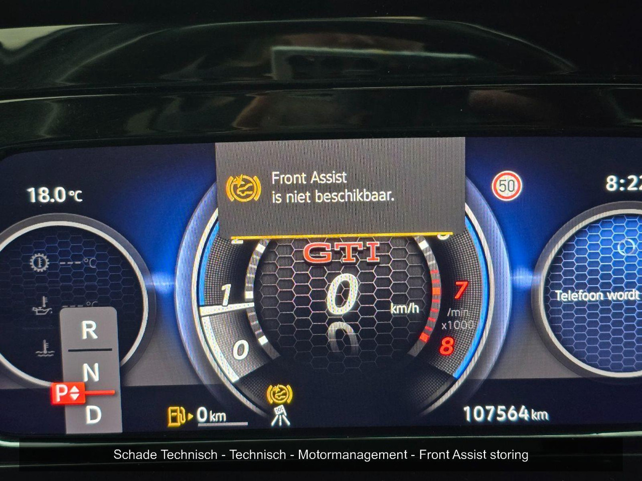Voiture à hayon Volkswagen Golf 2.0 TSI GTI | 2021 | 107.564 km | Automaat | N732HP | NAP: Geen oordeel: photos 12