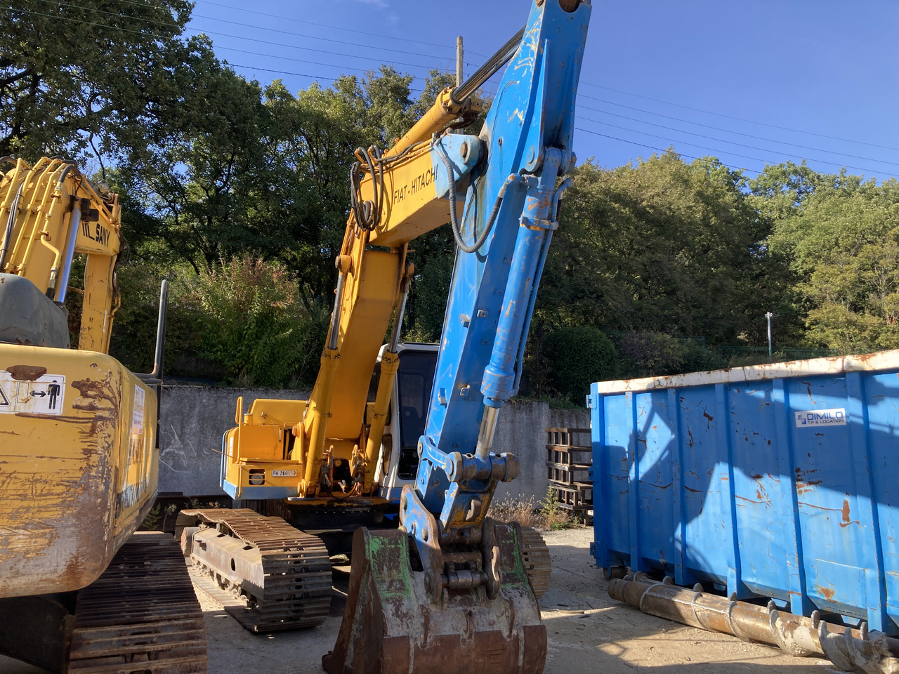 PELLE SUR CHENILLES FIAT-HITACHI FH 200 LCT - Pelle sur chenille: photos 2 PELLE SUR CHENILLES FIAT-HITACHI FH 200 LCT - Pelle sur chenille: photos 2