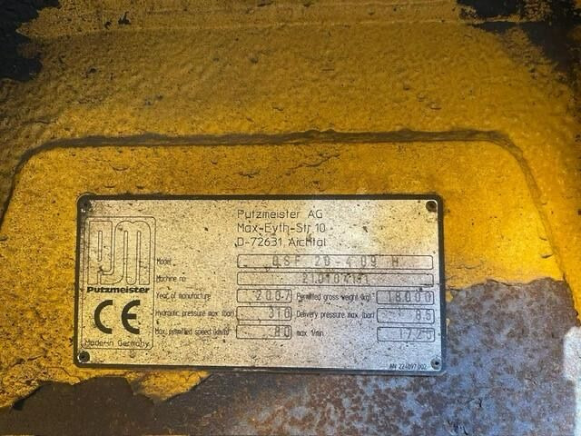 Mercedes-Benz Axor - Pompe à béton stationnaire: photos 4 Mercedes-Benz Axor - Pompe à béton stationnaire: photos 4