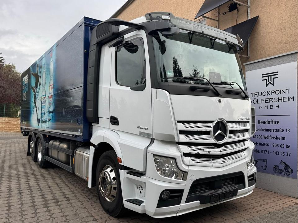 Mercedes-Benz Actros 2548L-/Lenk-Lift/Retarder/Mirror-Cam - Camion pour le transport de boissons: photos 1 Mercedes-Benz Actros 2548L-/Lenk-Lift/Retarder/Mirror-Cam - Camion pour le transport de boissons: photos 1