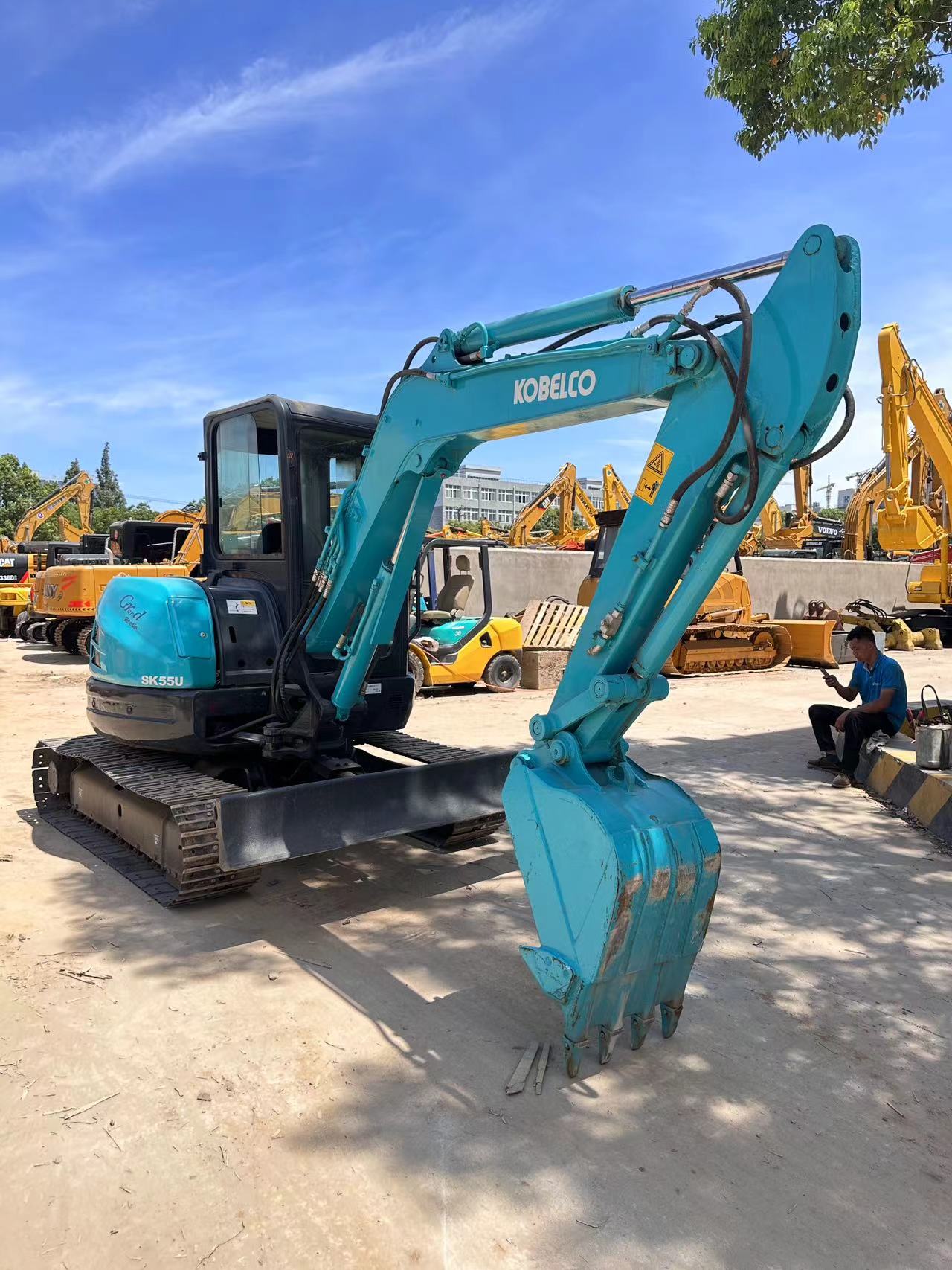 KOBELCO SK55 - Mini pelle: photos 5 KOBELCO SK55 - Mini pelle: photos 5