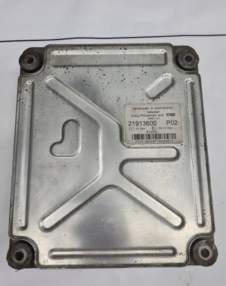 KASETA KOMPUTER SILNIKA RENAULT GAMA D VOLVO FL EURO 6 21913600 P02 21913600 P03 - Bloc de gestion: photos 3 KASETA KOMPUTER SILNIKA RENAULT GAMA D VOLVO FL EURO 6 21913600 P02 21913600 P03 - Bloc de gestion: photos 3