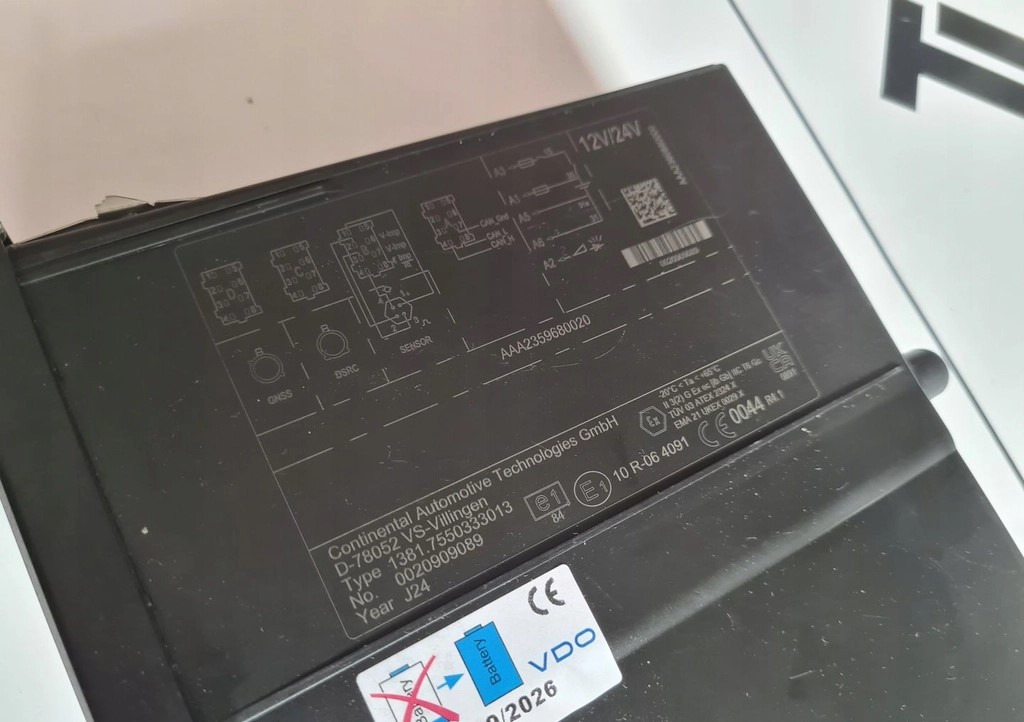 VDO TACHOGRAF VDO 12V/24V R4.1 2024 ROK 2 GENERACJI - Chronotachygraphe pour Camion: photos 4 VDO TACHOGRAF VDO 12V/24V R4.1 2024 ROK 2 GENERACJI - Chronotachygraphe pour Camion: photos 4