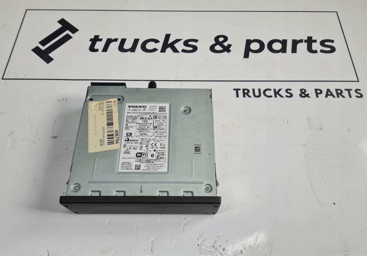 VOLVO RADIO MODUŁ SEM RADIA WIFI BLUETOOTH VOLVO FH 4 FM 4 FH 5 FM 5 FMX - Cabine et intérieur pour Camion: photos 1 VOLVO RADIO MODUŁ SEM RADIA WIFI BLUETOOTH VOLVO FH 4 FM 4 FH 5 FM 5 FMX - Cabine et intérieur pour Camion: photos 1